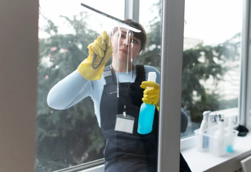 Nettoyage de vitres intérieures et extérieures à Ennery
